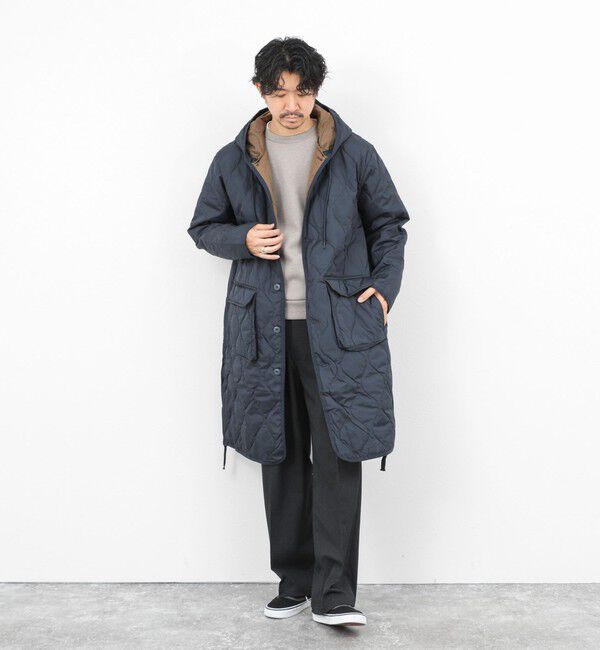 NOLLEY'S goodman「【TAION/タイオン】MILITALY HOOD LONG DOWN JKT 25AW」|ダウン|