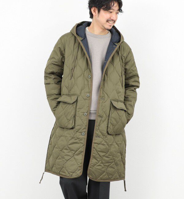 NOLLEY'S goodman「【TAION/タイオン】MILITALY HOOD LONG DOWN JKT 25AW」|ダウン|