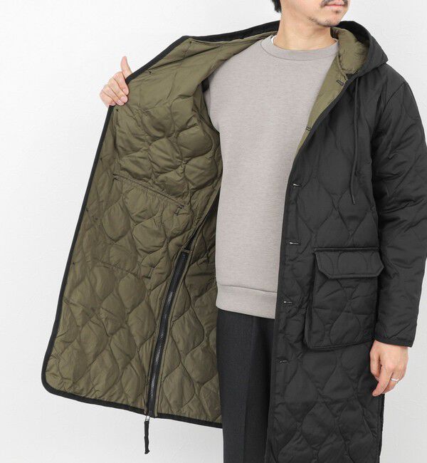 NOLLEY'S goodman「【TAION/タイオン】MILITALY HOOD LONG DOWN JKT 25AW」|ダウン|