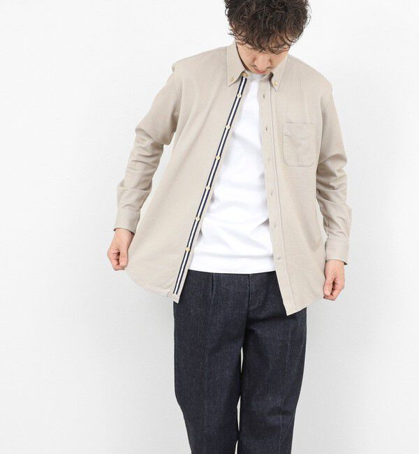 NOLLEY'S goodman「《ビジカジ対応》ALBINI 吸水速乾テープBD 26SS」|シャツ・ブラウス|