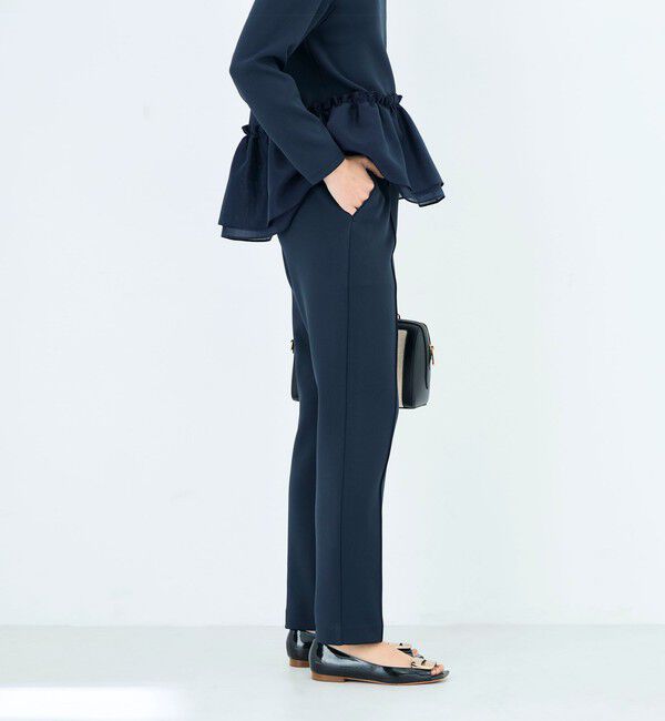 NOLLEY'S sophi「《セットアップ対応》ウォッシャブルダンボールテーパードパンツ」|その他|