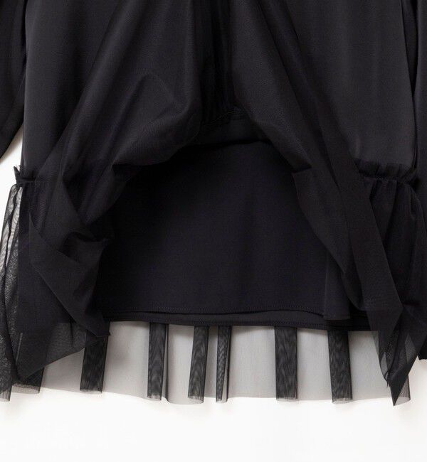 NOLLEY'S「ウォッシャブルオトナサテンペプラムブラウス」|シャツ・ブラウス|