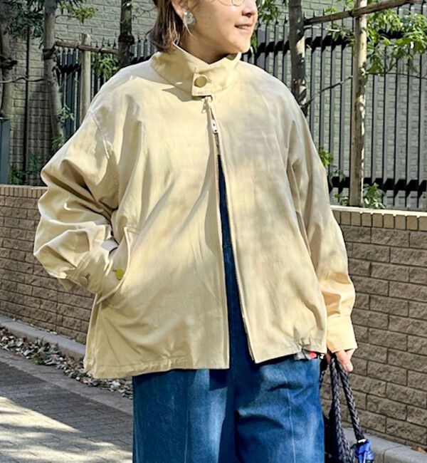 NOLLEY'S「NMPウォッシャブルスウィングトップブルゾン」|ブルゾン・スタジャン|