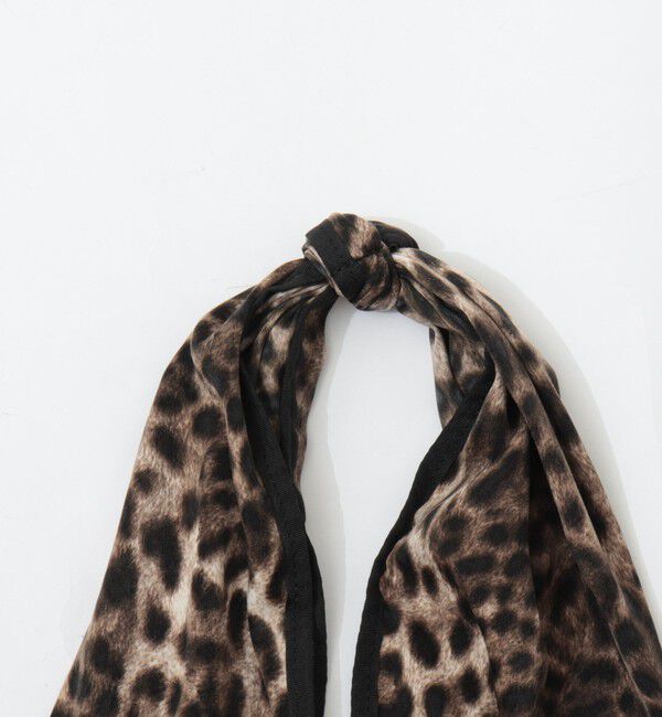 grace grace「【grace grace/グラスグラス】レオパードトリアンゴロバッグ」|エコバッグ|