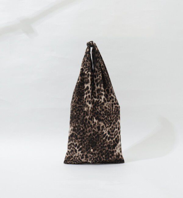 grace grace「【grace grace/グラスグラス】レオパードトリアンゴロバッグ」|エコバッグ|