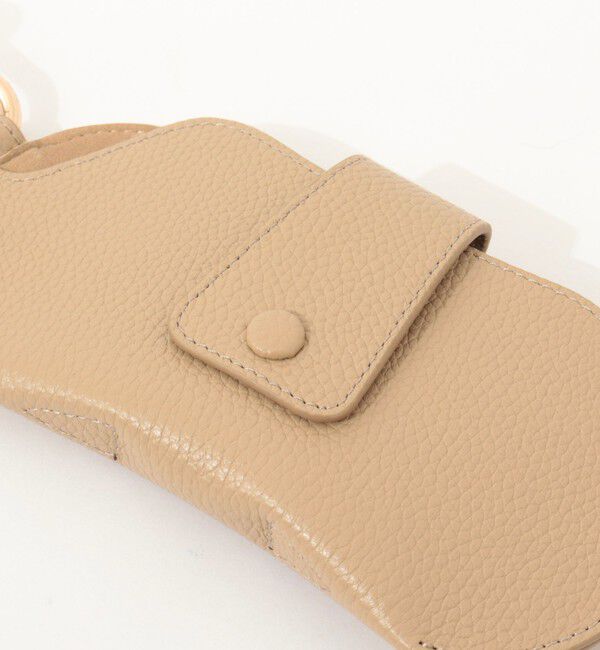 NOLLEY'S「メガネケースチャーム」|チャーム・キーホルダー|ベージュ