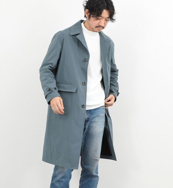 NOLLEY'S goodman「《ビジカジ対応》【ダントツ撥水】ステンカラーコート 26SS」|ステンカラーコート|