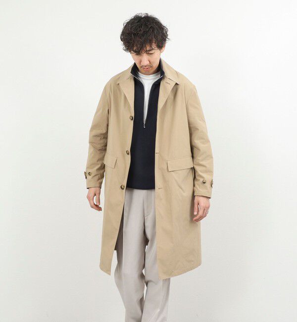 NOLLEY'S goodman「《ビジカジ対応》【ダントツ撥水】ステンカラーコート 26SS」|ステンカラーコート|