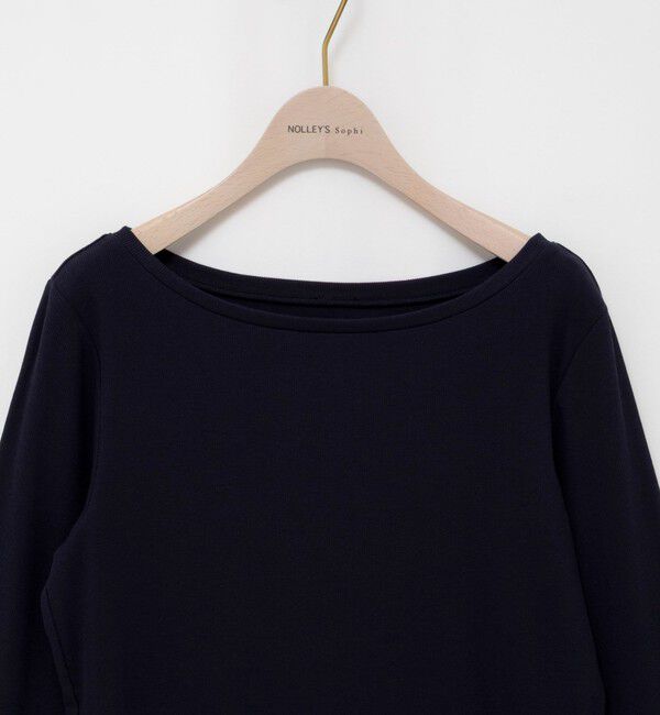 NOLLEY'S sophi「ウォッシャブルベアテレコスリットロンＴ」|Tシャツ・カットソー|