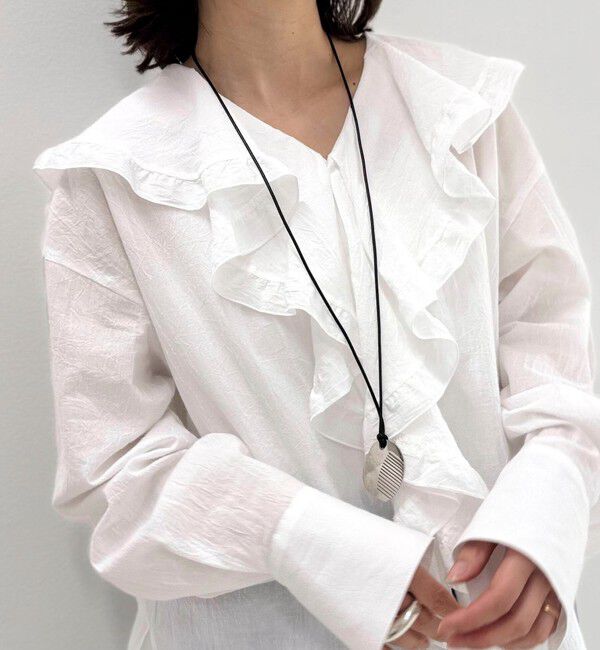 NOLLEY'S「NOLLEYSコームコードネックレス」|ネックレス|シルバー