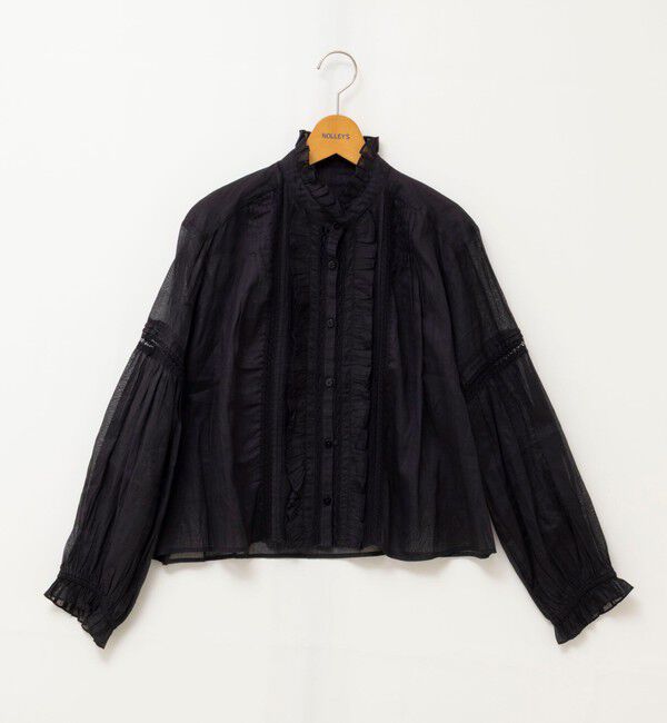 NOLLEY'S sophi「【MARILYN MOON】sheer starched cotton lace frilled ブラウス」|シャツ・ブラウス|