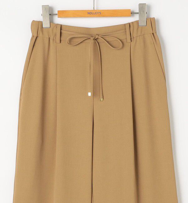 NOLLEY'S「《セットアップ対応》ウォッシャブルイージーツイルセミワイドパンツ」|その他|