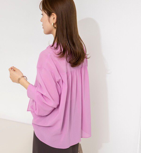 NOLLEY'S「ウォッシャブル100/2ガスボイルボウタイブラウス」|シャツ・ブラウス|