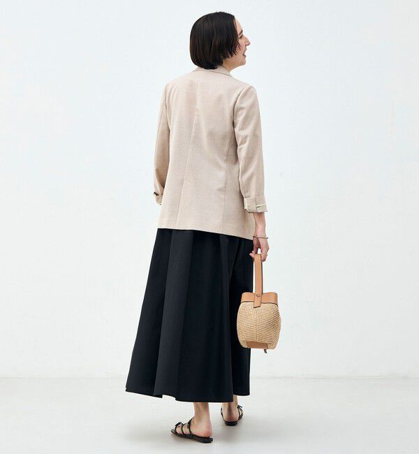 NOLLEY'S「ウォッシャブル2WAYギャザーキャミワンピース」|ワンピース|