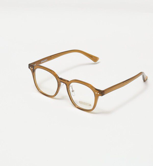 MAQWEL「【MAQWEL/マクウェル】ボストンフレームグラス」|メガネ|