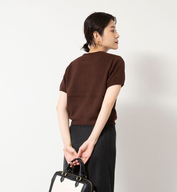 NOLLEY'S sophi「【PROTAGONISTA/プロタゴニスタ】ショートニットプルオーバー」|ニット・セーター|