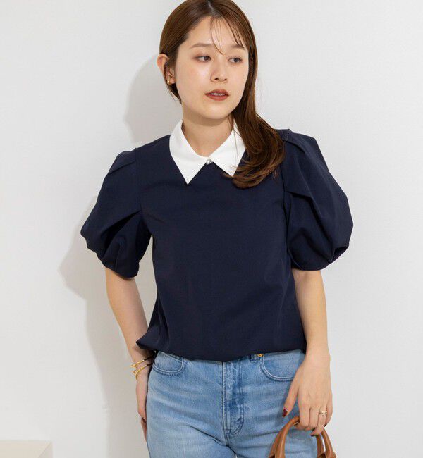 NOLLEY'S「2WAY襟ブラウス」|シャツ・ブラウス|