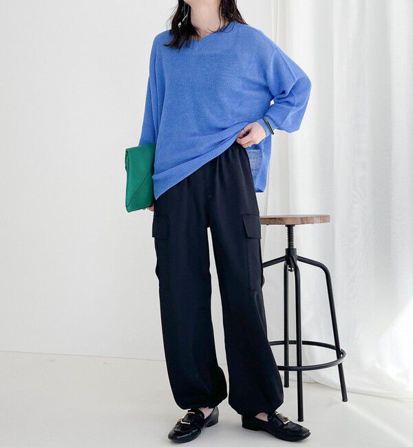 fredy emue「ブライトツイルイージーベイカーパンツ」|カーゴ|