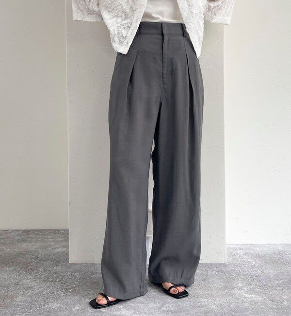 fredy emue「クールタンブラーツイルスラックス」|スラックス|