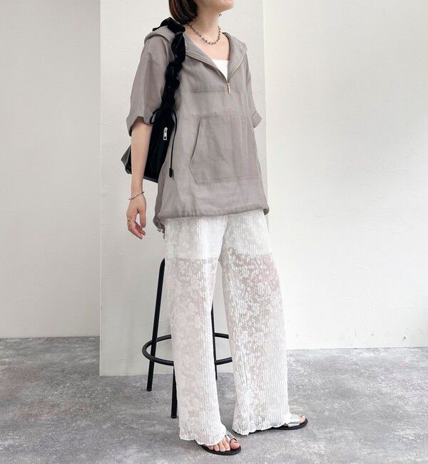 fredy emue「カットレースパンツ」|チノ|