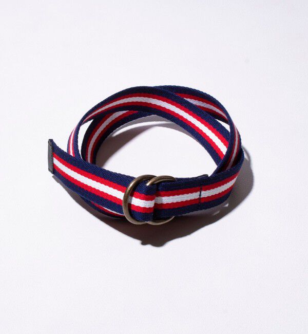 GLOSTER「【GLOSTER/グロスター】IVY Dリングテープベルト リングベルト」|ベルト|ブルー系その他6