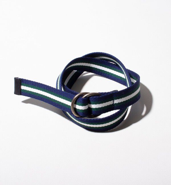 GLOSTER「【GLOSTER/グロスター】IVY Dリングテープベルト リングベルト」|ベルト|ブルー系その他4