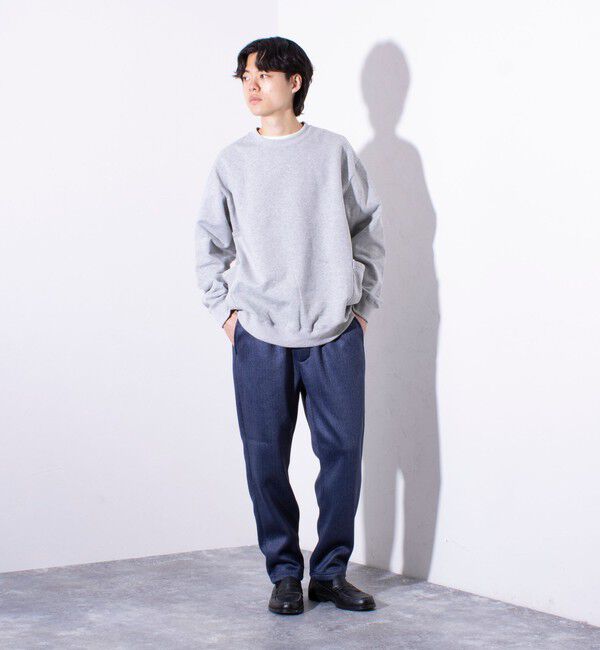 GLOSTER「【GLOSTER/グロスター】カチオンフリースボンディング イージーパンツ」|チノ|