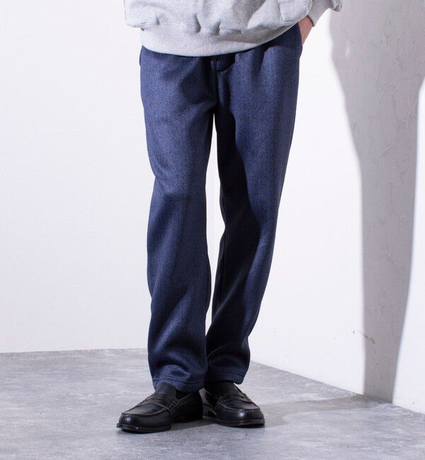 GLOSTER「【GLOSTER/グロスター】カチオンフリースボンディング イージーパンツ」|チノ|