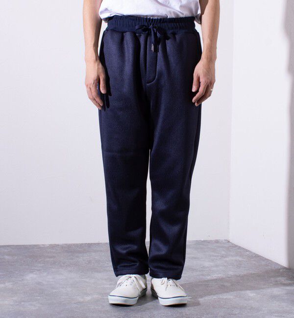 GLOSTER「【GLOSTER/グロスター】カチオンフリースボンディング イージーパンツ」|チノ|
