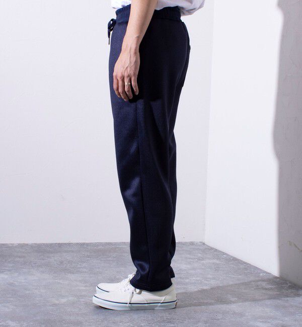 GLOSTER「【GLOSTER/グロスター】カチオンフリースボンディング イージーパンツ」|チノ|