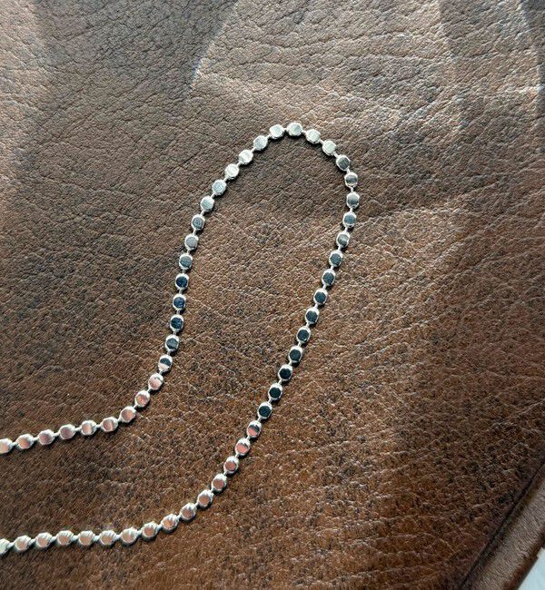 fredy emue「丸チェーンミドルネックレス」|ネックレス|