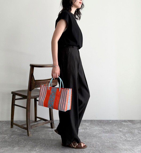 fredy emue「ドライタンブラーイージースラックスパンツ」|スラックス|