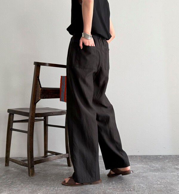 fredy emue「ドライタンブラーイージースラックスパンツ」|スラックス|