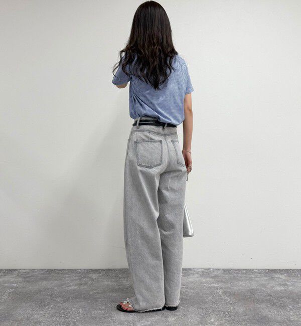 fredy emue「ハートFR刺繍ヘンリーTシャツ」|Tシャツ・カットソー|