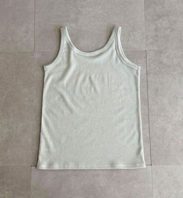 fredy emue「ラメリブタンクトップ」|タンクトップ|