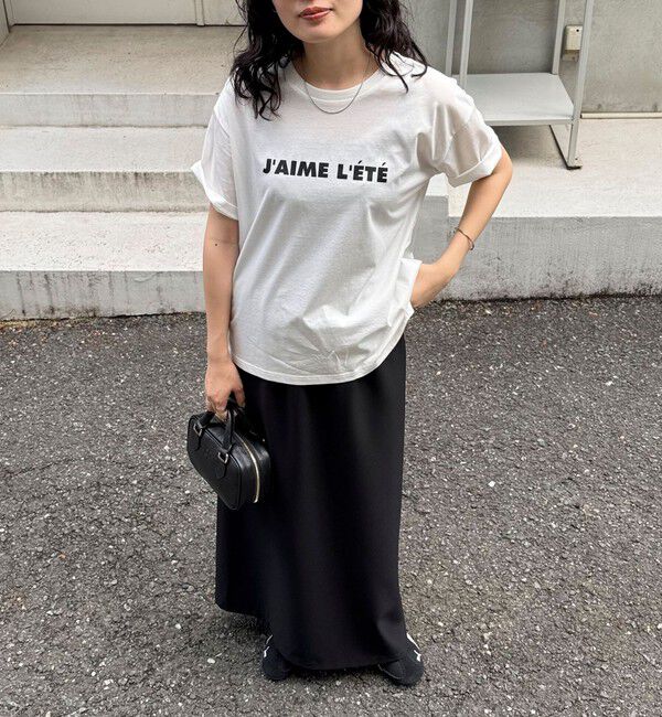 fredy emue「シルケットサマーロゴ半袖Tシャツ」|Tシャツ・カットソー|