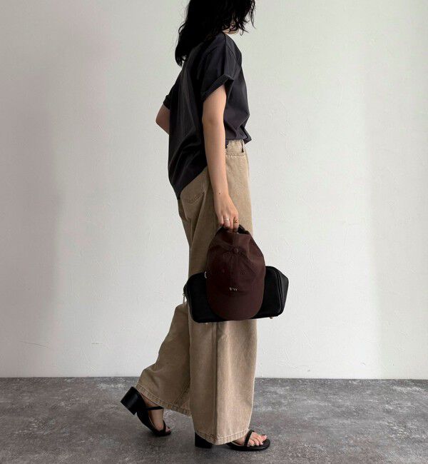 fredy emue「シルケットサマーロゴ半袖Tシャツ」|Tシャツ・カットソー|