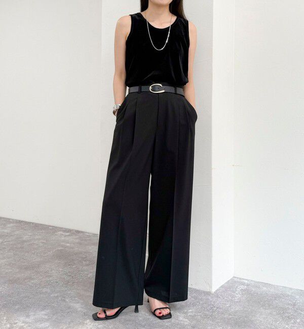 fredy emue「ベロアタンクトップ」|タンクトップ|