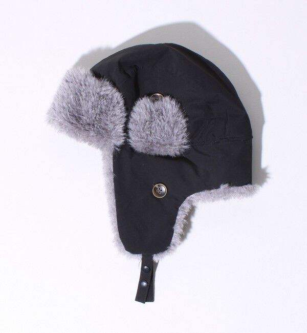 GLOSTER「【GLOSTER/グロスター】フライトキャップ 2WAY ナイロン/デニム」|キャップ・キャスケット|