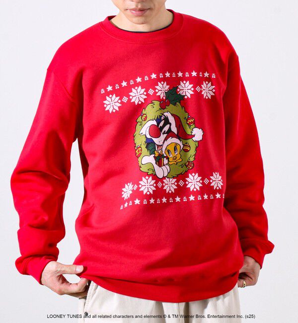 GLOSTER「【GOOD ROCK SPEED/グッドロックスピード】クリスマススウェット」|スウェット・ジャージ|