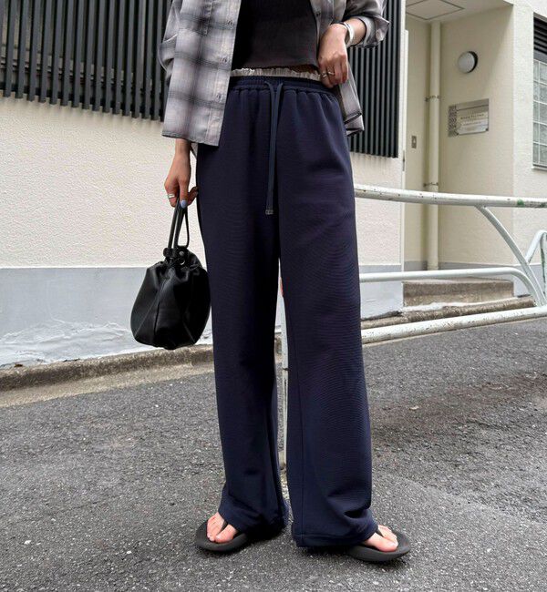 fredy emue「ウエストレイヤードイージーパンツ」|チノ|