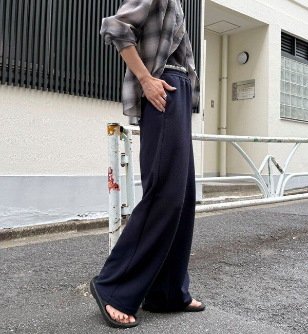 fredy emue「ウエストレイヤードイージーパンツ」|チノ|