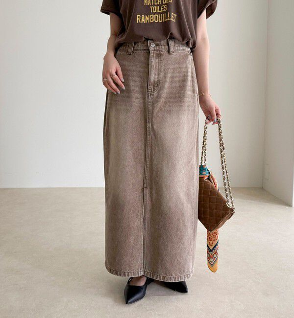 fredy emue「デニムタイトスカート」|スカート|