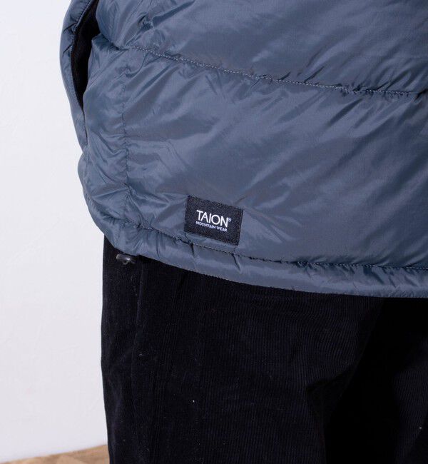GLOSTER「【GLOSTER別注】TAION パッカブル ボリュームダウンジャケット」|ダウン|