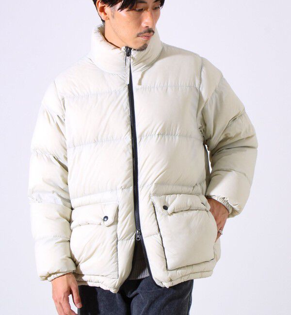 GLOSTER「【GLOSTER別注】TAION パッカブル ボリュームダウンジャケット」|ダウン|