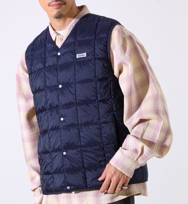 GLOSTER「【UNISEX/4サイズ/6色展開】FREDYMAC別注 TAION ベーシックインナーダウンベスト」|ダウンベスト・ベスト|