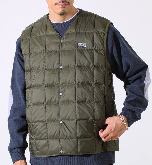 GLOSTER「【UNISEX/4サイズ/6色展開】FREDYMAC別注 TAION ベーシックインナーダウンベスト」|ダウンベスト・ベスト|