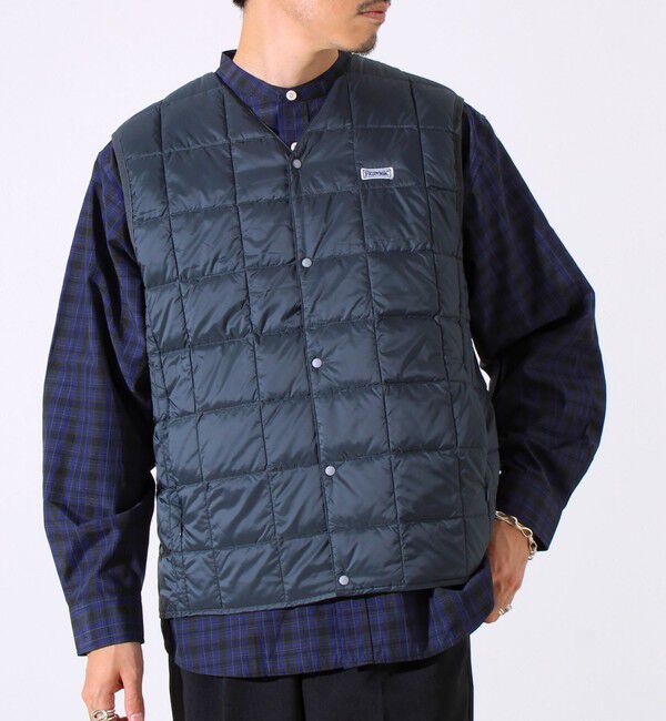 GLOSTER「【UNISEX/4サイズ/6色展開】FREDYMAC別注 TAION ベーシックインナーダウンベスト」|ダウンベスト・ベスト|