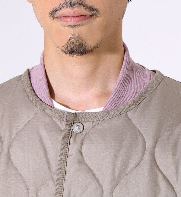 GLOSTER「【GLOSTER別注】TAION ミリタリー クルーネック ライナージャケット」|ダウン|