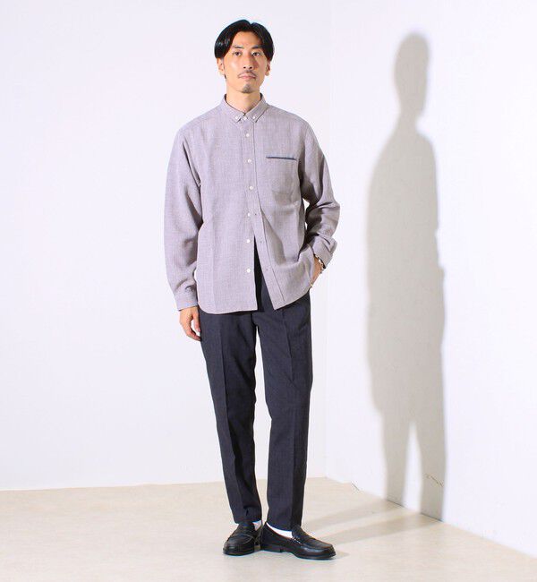 GLOSTER「【ビジカジ/セットアップ対応】GLOSTER イージーケアパンツ」|チノ|